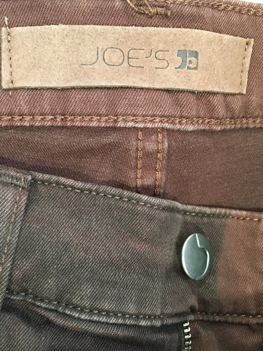 JOE'S JEANS Russet Wash 5 Pocket Styling Logo Hardware Denim Jeans - Picture 2 of 11